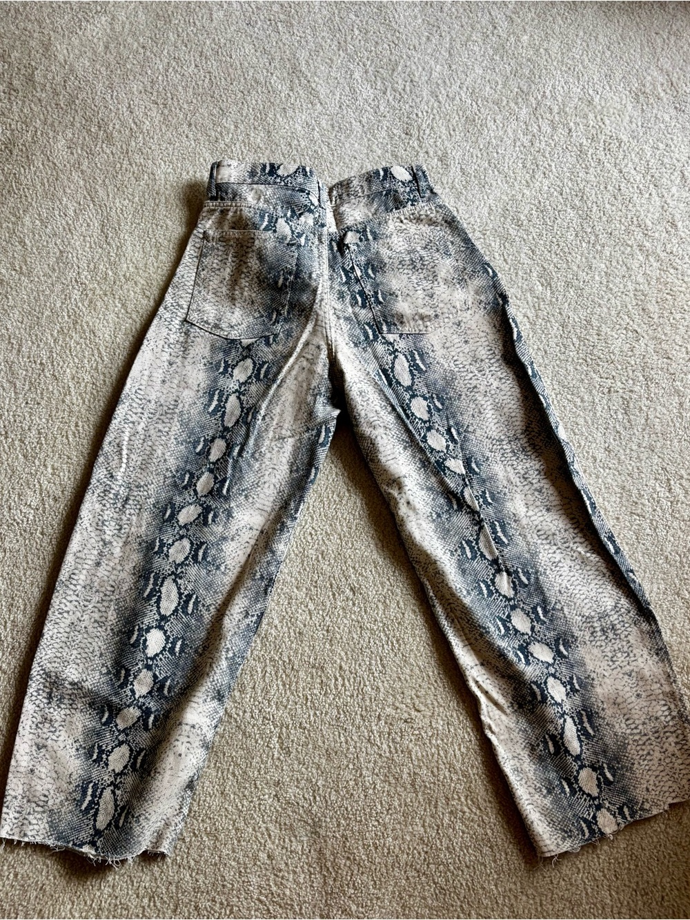 Bershka Snake print balloon pant